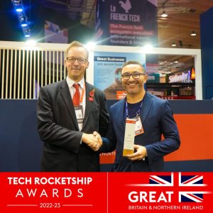 إنبيوسيس، الفائز بجائزة "Tech Rocketship Awards" من حكومة المملكة المتحدة.